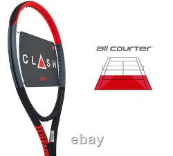 Wilson 2019 Clash 108 Tennis Racquet Racket Unstrung 108sq 280g G2 16x19