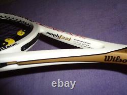 Wilson 6.1 Pro Staff BLX Tour 90 Roger Federer Autograph in Nice Condition