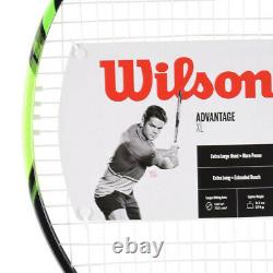 Wilson Advantage XL Tennis Racquet 27.5inch Beginner 3 4 3/8 112 sq. In