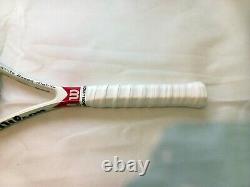 Wilson BLX Six One 95L tennis racket. GS3. EUC. Free restring from selection