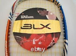 Wilson BLX Zonar Tennis Racket Head Size 500cm² Fraitie Weight 143g String 14x18