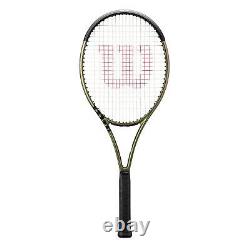 Wilson Blade 100L V8 Tennis Rackets Adult Comfort Racquet Sports Equipment Green