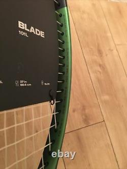 Wilson Blade 101L V8.0 Metallic Green Tennis Racket Grip 2 Brand New Cost £130