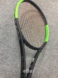 Wilson Blade 104 STRUNG 4 3/8 Tennis Racket Racquet Countervail CV 290g 10.2oz
