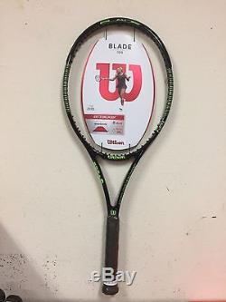 Wilson Blade 104 Tennis Racquet 18 x 19 Grip 4 1/4