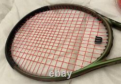 Wilson Blade 104 V8 Tennis Racket, Yonex Polytour Fire String + Extras LOW USE