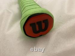 Wilson Blade 104 V8 Tennis Racket, Yonex Polytour Fire String + Extras LOW USE