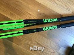 Wilson Blade 98 16x19 Countervail CV 4 3/8 Good Condition Two Tennis Racquets