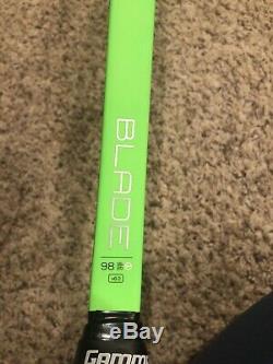 Wilson Blade 98 18 x 20 Countervail Tennis Racquet Grip Size 4 1/2 Lime