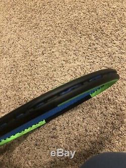Wilson Blade 98 18 x 20 Countervail Tennis Racquet Grip Size 4 1/2 Lime