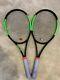 Wilson Blade 98 (18x20) Countervail Tennis Rackets Pair. Grip Size 2