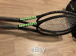 Wilson Blade 98 CV Series Noir Collection Tennis Rackets And Matching Bag