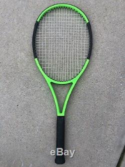 Wilson Blade 98 Countervail 18x20 Tennis Racquet Lime Green