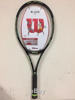 Wilson Blade 98 Tennis Racquet 18 x 20 Grip Size 4 1/4