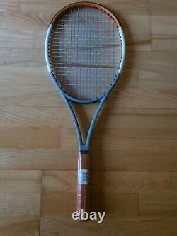 Wilson Blade 98 V7 Roland Garros Special Ed 16x19 Tennis Racket 4 1/2 Strung NEW