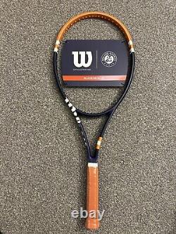 Wilson Blade 98 V8 16 x 19 Tennis Racket Roland Garros Special Edition