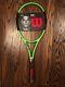 Wilson Blade 98l 16x19 Countervail Limited Edition Lime Tennis Racket 4 1/4
