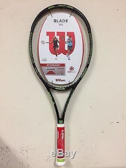 Wilson Blade 98S Tennis Racquet 18 x 16 Grip Size 4 3/8