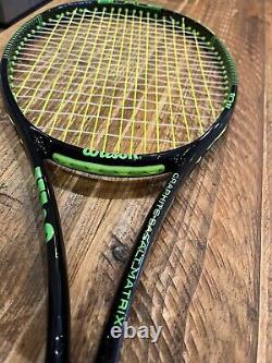 Wilson Blade BLX 101L, 3 x Tennis Rackets, 1 brand new, 2 used, grip 3, plus bag