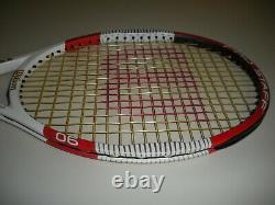 Wilson Blx Pro Staff 90 Tennis Racquet 4 1/2 (new 4g Strings) Federer 2014
