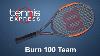 Wilson Burn 100 Team Tennis Racquet Review Tennis Express