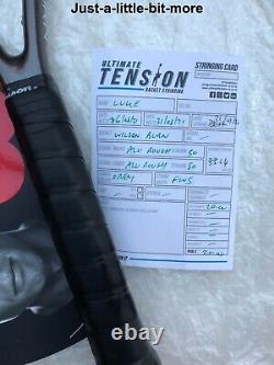 Wilson Burn 95CV Countervail Tour Racket (Grip 3) 309g Alu Rough 95 CV USED 9/10