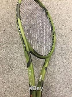 Wilson Camo Blade 98L 16x19 STRUNG 4 3/8 (Tennis Racket 10.1oz 285g Camoflauge)