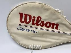 Wilson Ceramic Graphite Pws Midsize Tennis Racquet 4 5/8