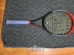 Wilson Clash 100 Tennis Racquet V1.0 4 3/8 Excellent condition+ Extras