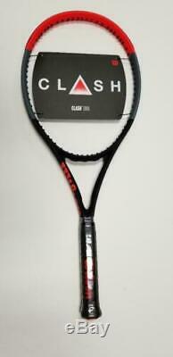 BRAND New Wilson CLASH 100 TOUR/PRO Tennis Racquet 4 1/4 or 3/8  Racket 16x19