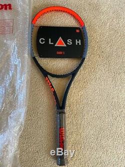 BRAND NEW Wilson Clash 98 Tennis Racquet Grip Size 4 3/8 