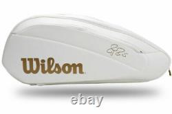 Wilson Federer Tennis Racket Backpack Infrared WR8004401001 WH Tracking