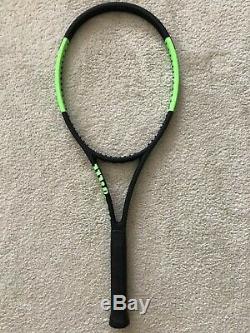 Wilson H22 16x19 L2 Pro Stock Tennis Racket CV Blade 98 Paint Job Racquet
