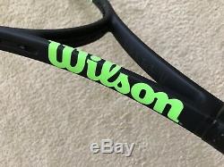 Wilson H22 16x19 L2 Pro Stock Tennis Racket CV Blade 98 Paint Job Racquet