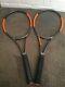 Wilson H22 Andrey Rublev Rare Pro Stock Matched Pair-burn 100 Pj-grip3