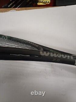 Wilson Hyper Carbon Sledge Hammer 2.0 Super OS 115 Tennis Racquet 4 1/2 (4) Grip