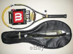 Wilson Hyper Hammer 6.3 Os 110 Tennis Racquet 4 3/8 New