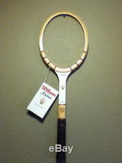 Wilson Jack Kramer Autograph Wood Tennis Racket 4-1/2 New Rare Free Shipping