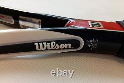 Wilson K Factor Six One 95 (16x18) racket & case. GS5. New string, VGC