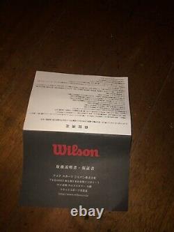 Wilson (K) Tour Kei Nishikori New-Rare Pro Spec Stock With Cover-Grip3