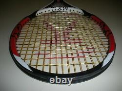 Wilson K-factor Six. One Tour 90 Tennis Racquet 4 1/2 (new 4g Strings) Federer