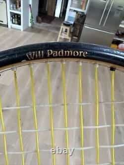 Wilson N code N blade 98 black, white and golden tennis racket