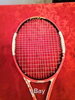 Wilson Ncode Six-One Tour 90 head Federer 4 1/4 grip Tennis Racquet