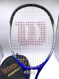 Wilson Pete Sampras Tour 27 Autograph Europa Ace Series 25 Tennis Racket & Cover