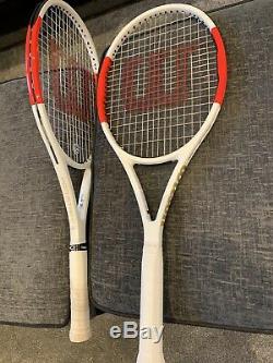Wilson Pro Staff 100L (x2) Tennis Racket Grip Size 3