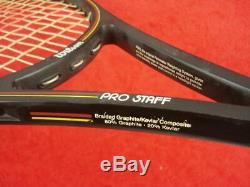 Wilson Pro Staff 6.0 85 Midsize St Vincent RSQ Racquets Racket 4 1/2 grip