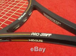 Wilson Pro Staff 6.0 85 Midsize St Vincent RSQ Racquets Racket 4 1/2 grip