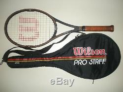 Wilson Pro Staff 6.0 Midsize 85 Tennis Racquet 4 3/8 (new Strings) St. Vincent