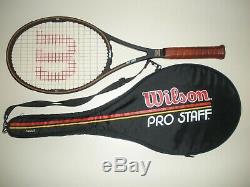 Wilson Pro Staff 6.0 Midsize 85 Tennis Racquet 4 5/8 St. Vincent (new Strings)
