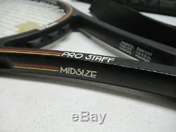 Wilson Pro Staff 6.0 Midsize 85 (chicago) Tennis Racquet (4 3/8) Fairway Leather